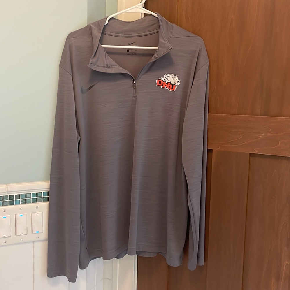Mens Ohio Northern University (ONU) Nike dri-fit 1/4 zip